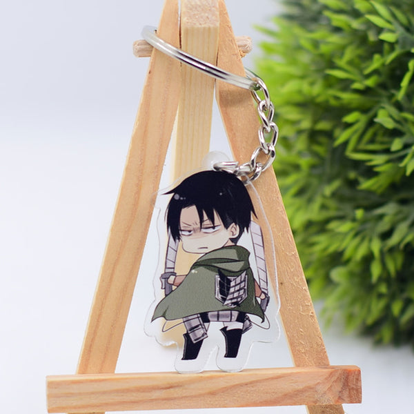 Japan Cartoon Anime Attack on Titan Keychain