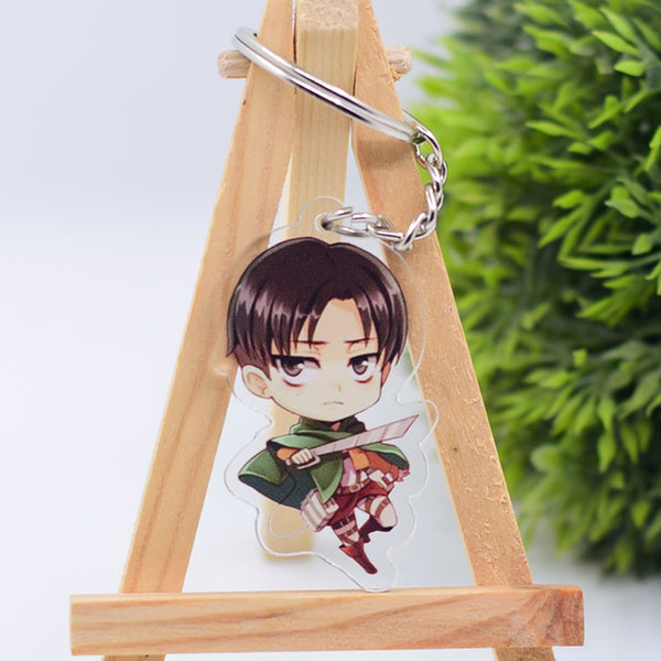 Japan Cartoon Anime Attack on Titan Keychain